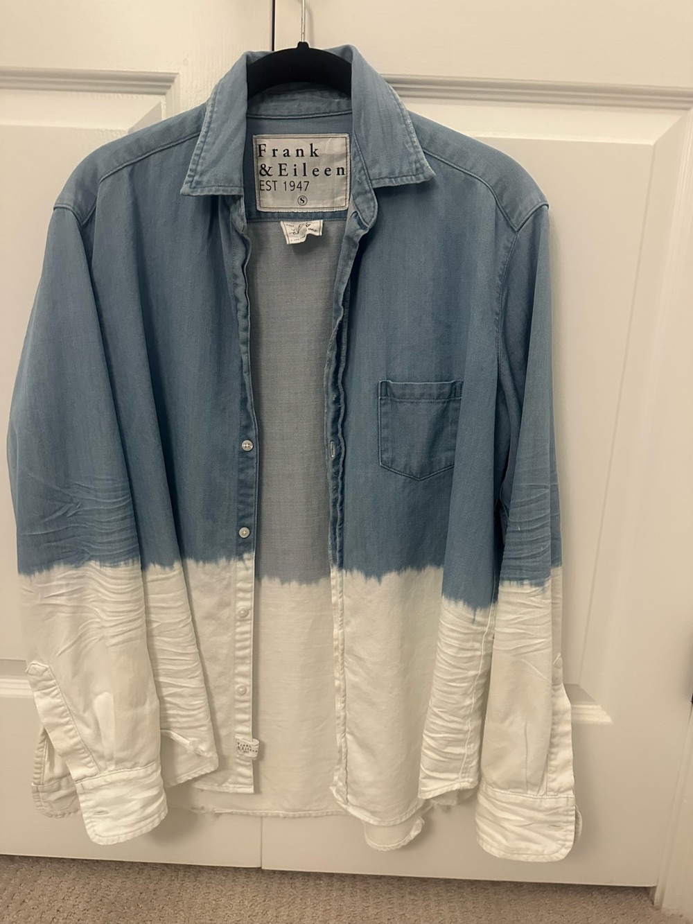 Frank & Eileen Faded Blue Button-Up Shirt